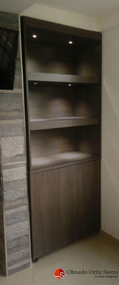Mueble Con Luces Led